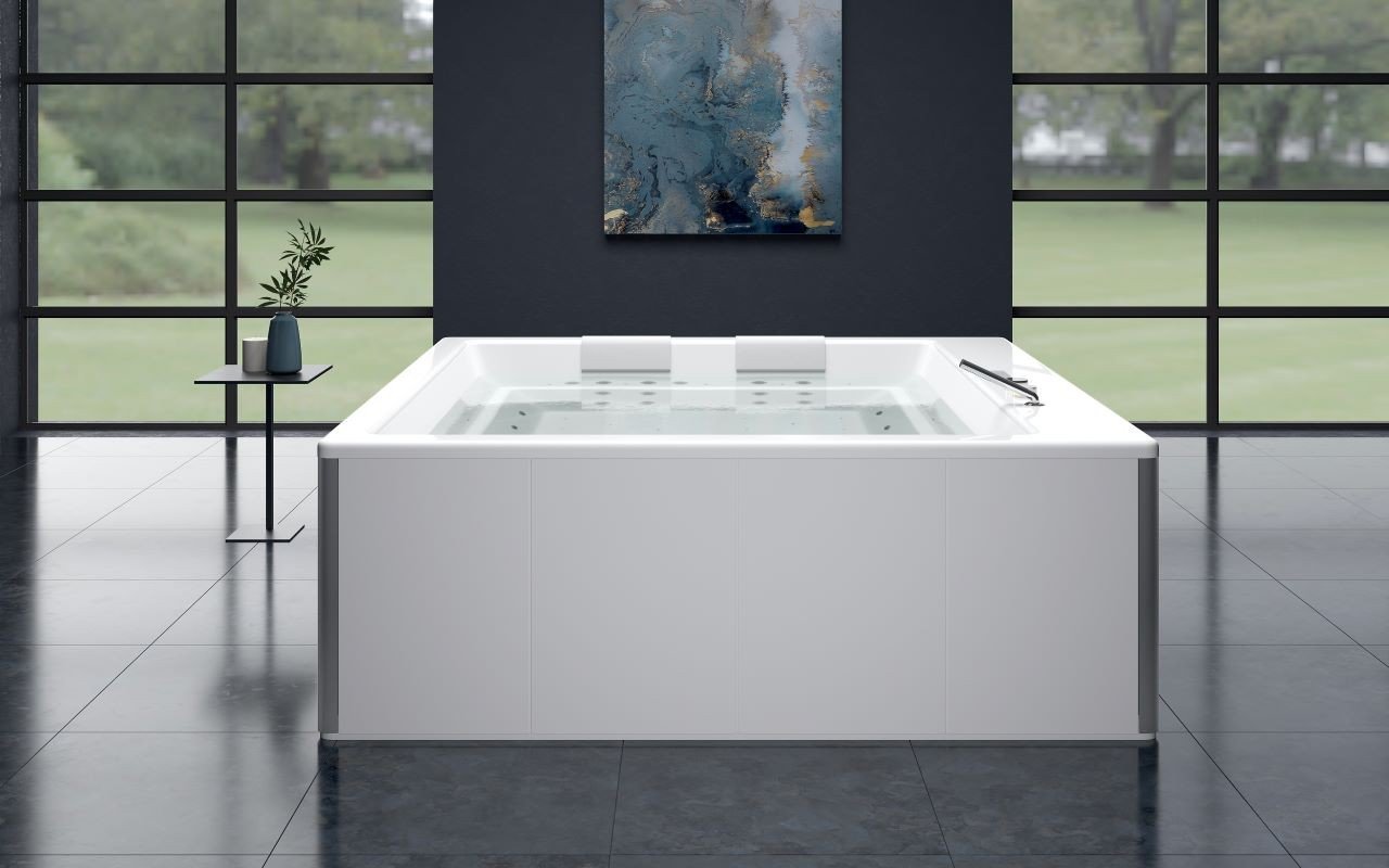 HydroRelax Pro Bañera Independiente de Acrílico Lacus Con Paneles Compuestos Blancos (220/240V / 50/60Hz) picture № 0