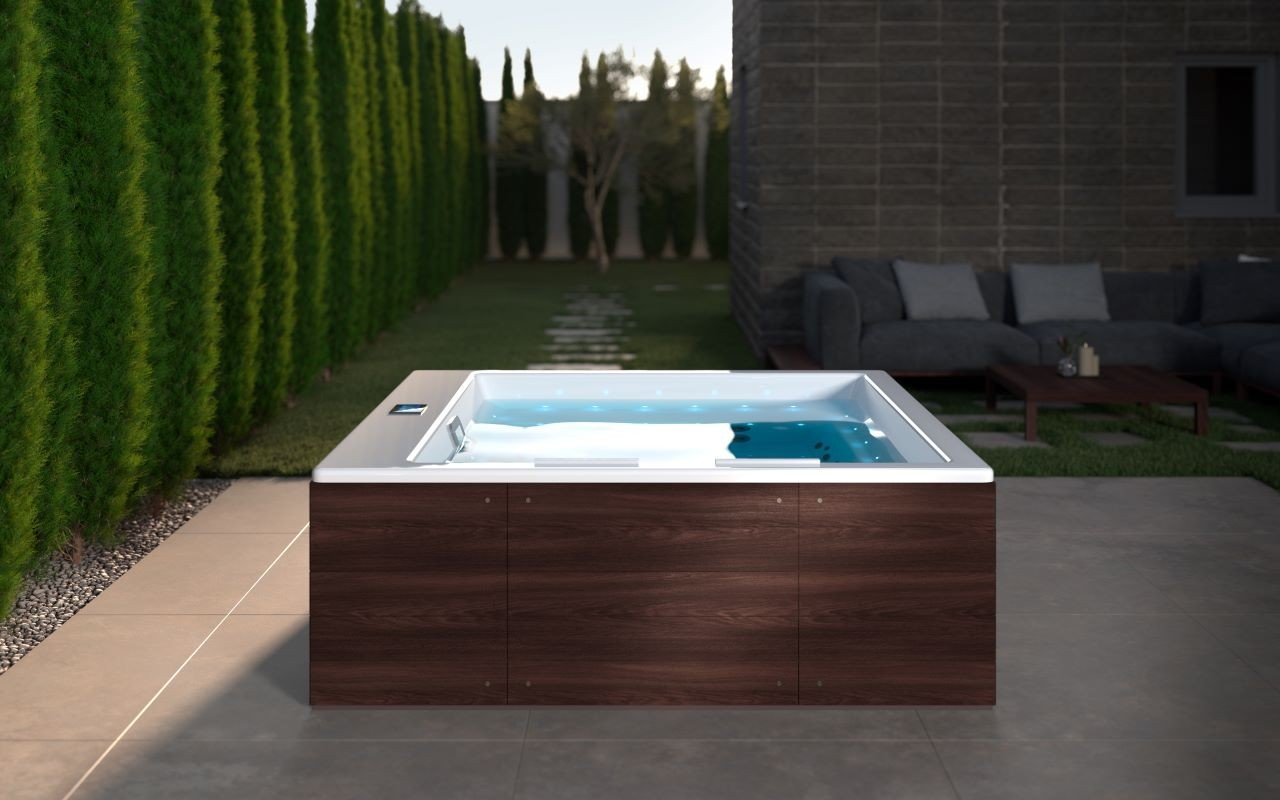 Spa al Aire Libre Aquatica Lacus Con Revestimiento De Madera Thermory(220/240V / 50/60Hz) picture № 0