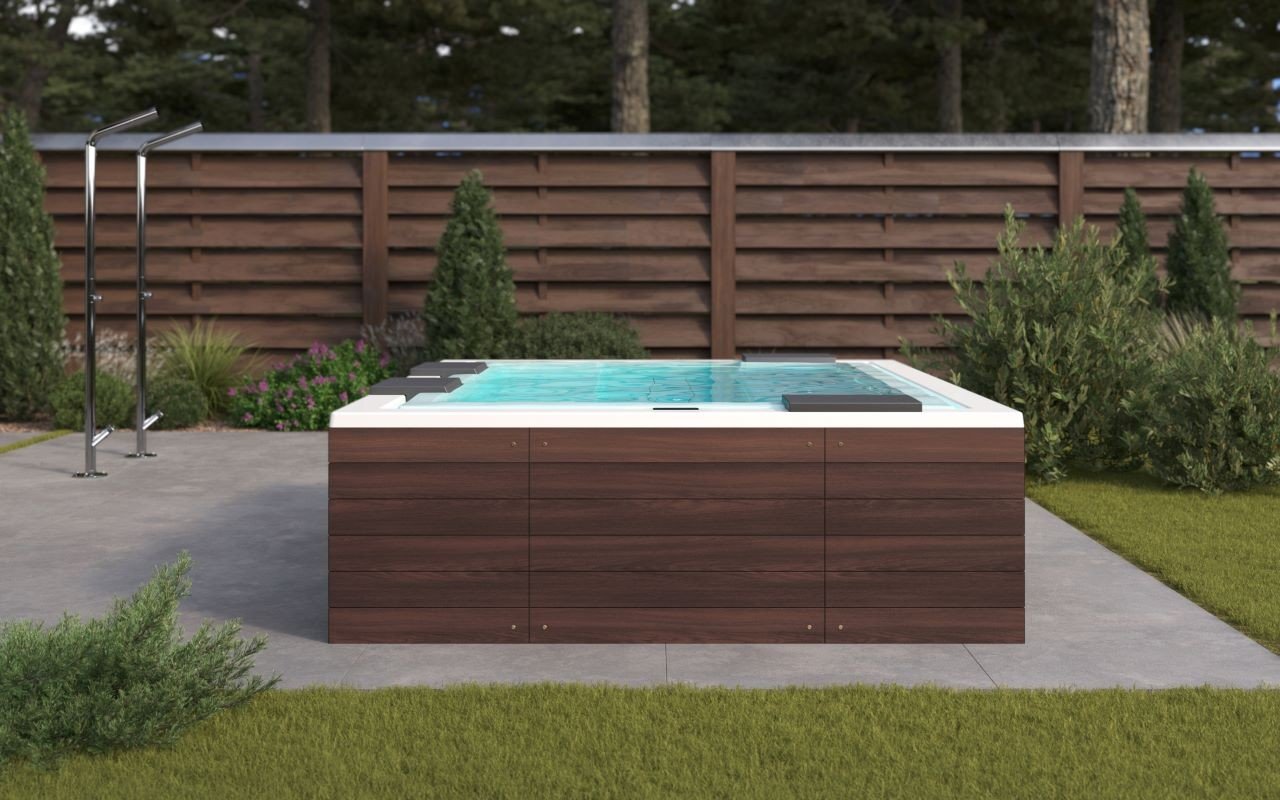 Aquatica Vibe Infinity Spa con revestimiento de madera Thermory(220-240V/50/60Hz) picture № 0