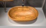 Aquatica Karolina Oak Wood Vessel Sink01