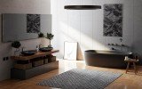 Coletta black freestanding solid surface bathtub 03 (web)