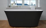 Tulip Blck Wht Freestanding Solid Surface Bathtub 04 (web)