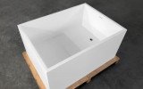 Aquatica Claire White Freestanding Solid Surface Bathutb02