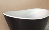 Aquatica Luna Grey Brown White Freestanding Solid Surface Bathtub03