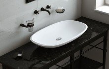 Small White Vessel Sink picture № 7