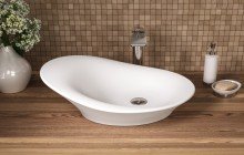 Oval Bathroom Sinks picture № 13