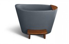 Aquatica True Ofuro Concrete Pro Freestanding Stone Japanese Soaking Bathtub 02 (web)