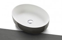 Aurora Oval Gnmt Wht Supergloss Stone Bathroom Vessel Sink06